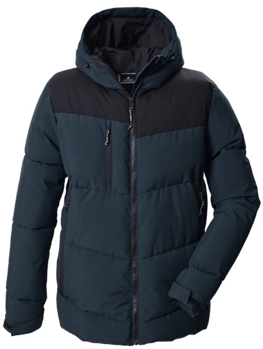 Jas 44953 petrol padded winterjas GIGA - maat XL