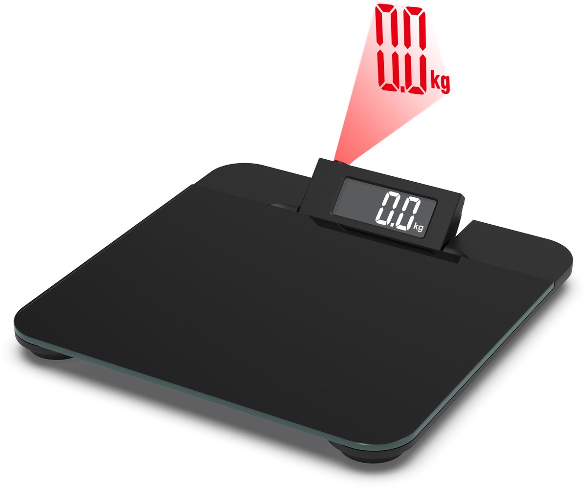 medisana PS 520 personenweegschaal met wandprojector