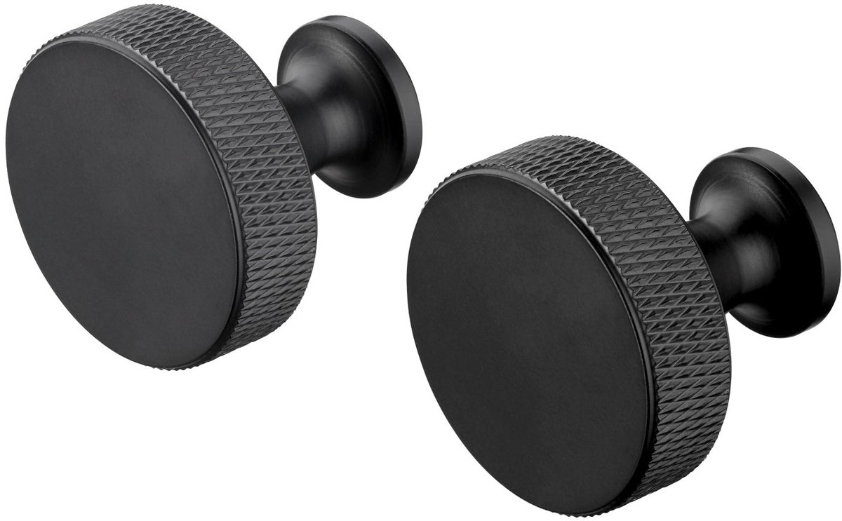 Rof Wandhaak Rond Black | Zwart