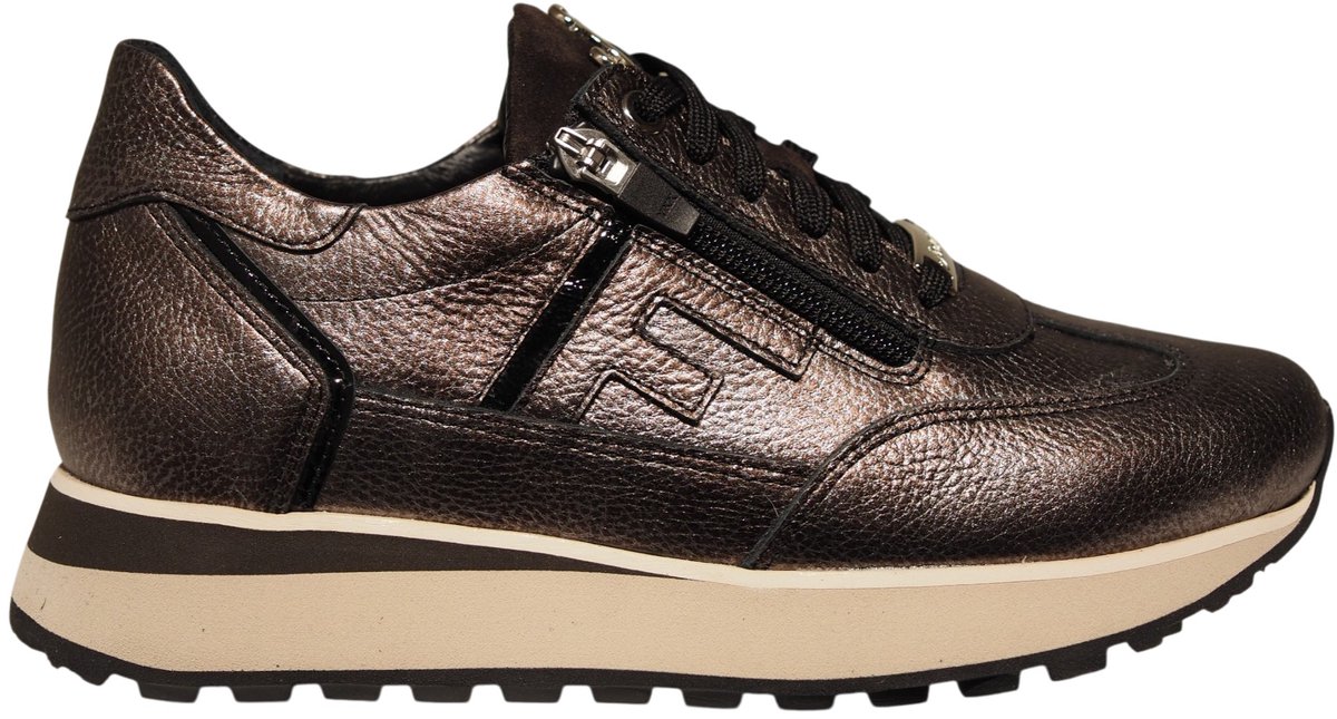 Footnotes Esther 31.011.7812 Grijs sneaker Wijdte H