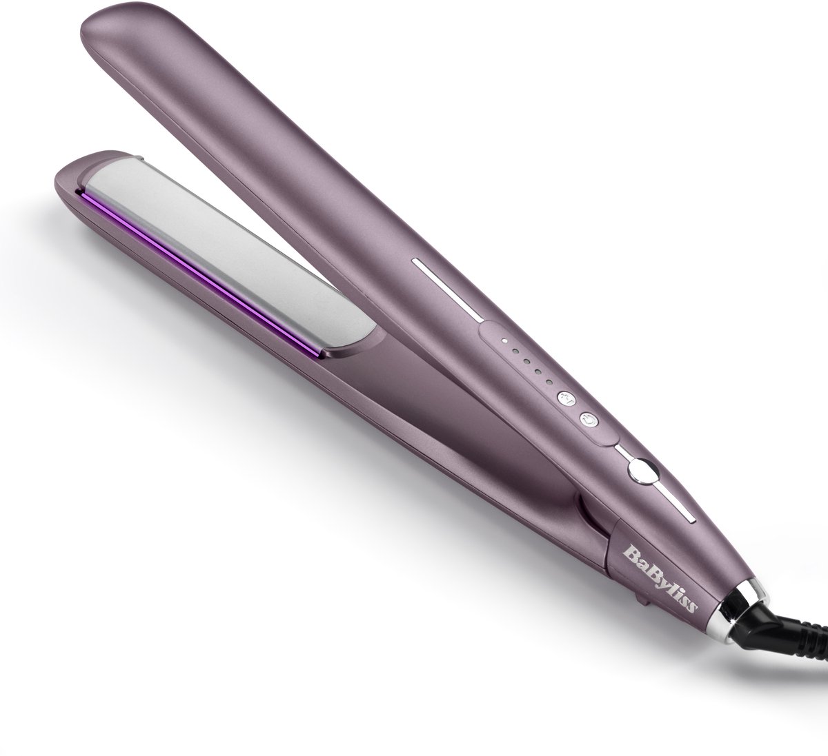 BaByliss Futura Stijltang - Dual Ionic System met Anti-Pluis Technologie - Keramisch Gecoate Ultra Gladde Platen - 5 Temperatuurinstellingen 150°C - 235°C - Geschikt voor Steilen en Krullen