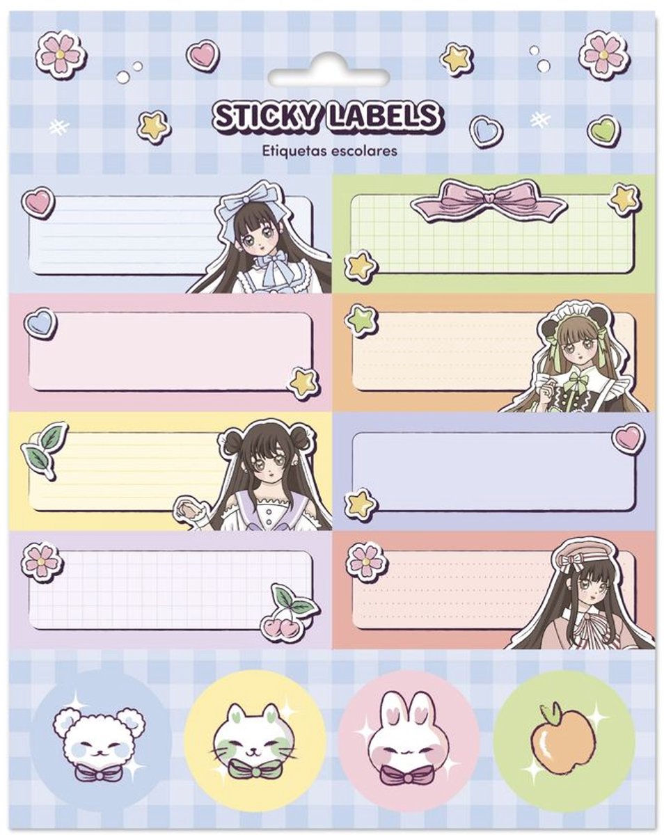 Grupo Erik - Anime Trend SelfAdhesive Labels Zelfklevende etiketten - Multicolours