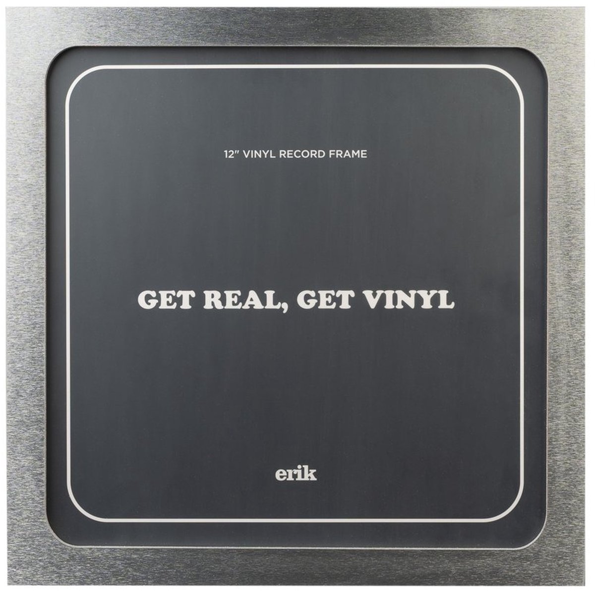 Grupo Erik - Premium Vinyl Frame 32X32 Cm Mdf Silver Lijst - Multicolours