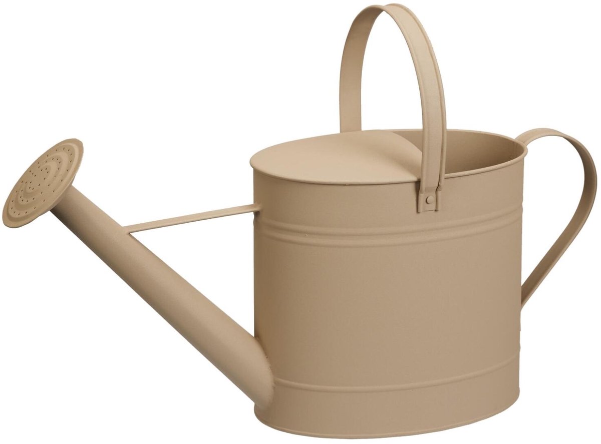 Pro Garden plantengieter Hortus - metaal - beige - 7500 ml - 59 x 18 x 28 cm - tuin - balkon