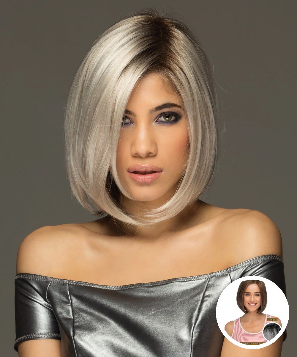Estetica Designs Jamison Synthetisch Haarwerk met Front Lace - Chocoladebruin CHROMERT1B
