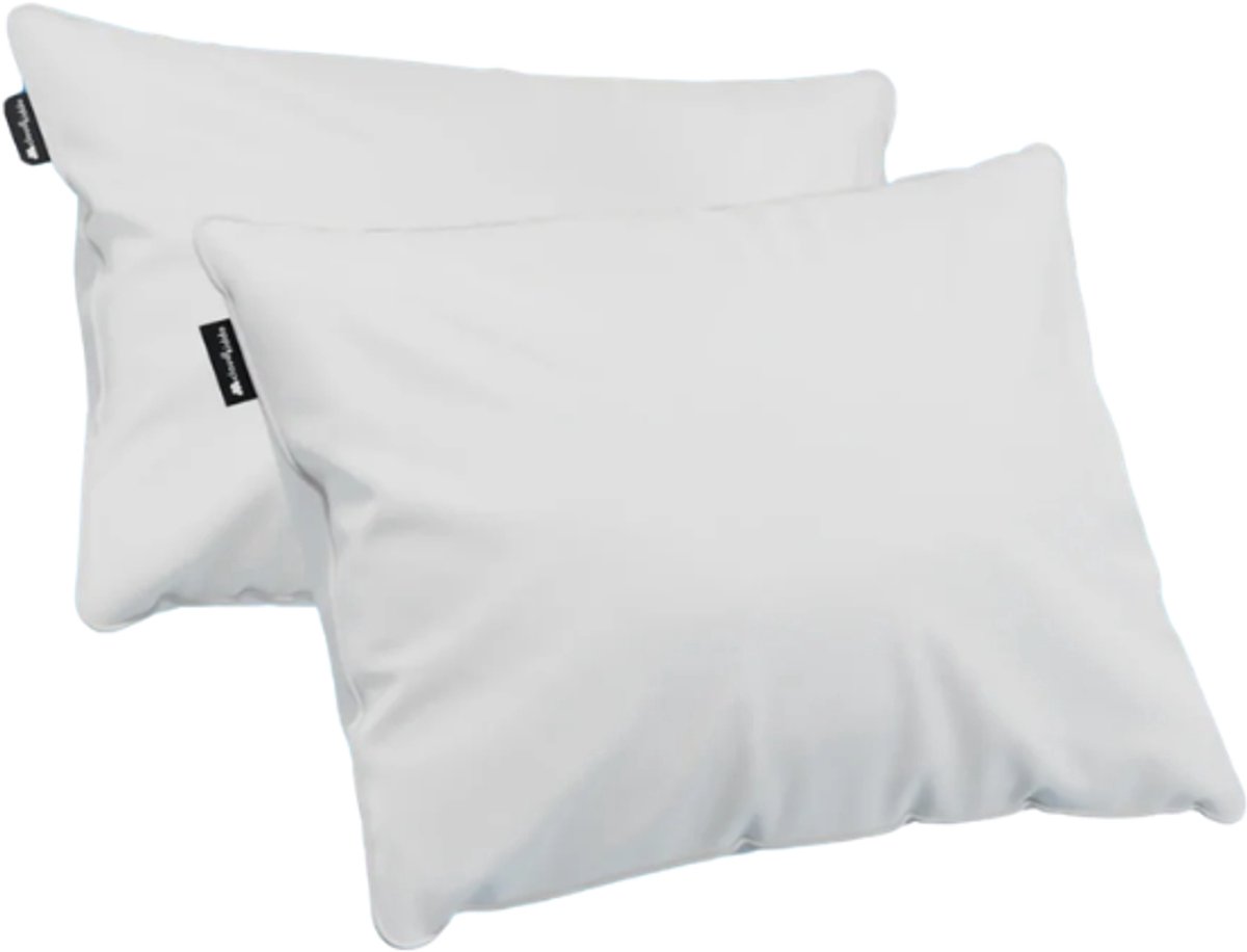 Cloudkiddo Kussenslopen 2-pack - Cloudy White - 42x60 cm