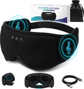 Somnifiq Slaapmasker Bluetooth - Oogmasker Slaap - Bluetooth 5.4 - Traagschuim - 100% Verduisterend - Vrouwen en Mannen