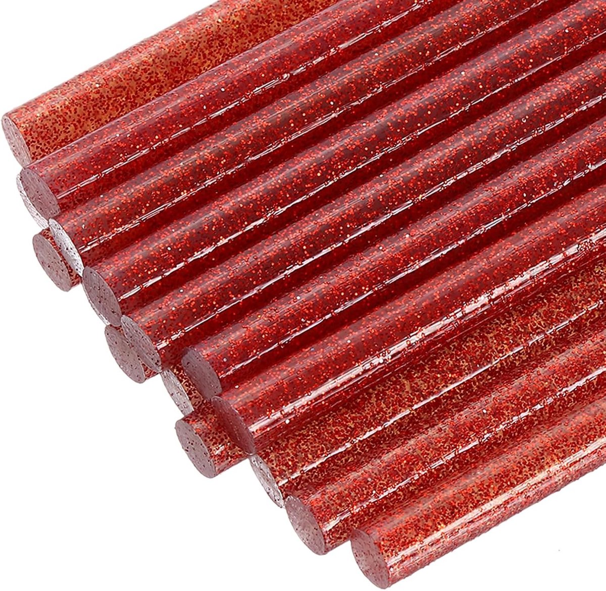16 Stuks Mini Lijmpennen 0.8cm Diameter x 10cm Lengte - EVA Lijm Sticks voor Creatieve DIY Projecten en Knutselen