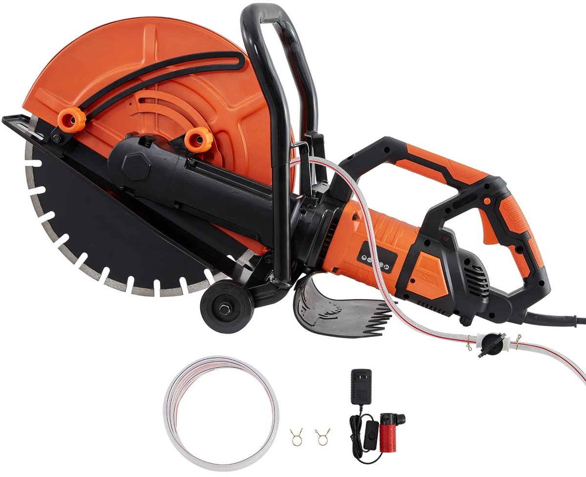 Velori Betonzaag 3200W - Elektrische Doorslijper - Cirkelzaag - Beton Snijmachine - 40,6 cm Zaagblad - 15,2 cm Snijdiepte
