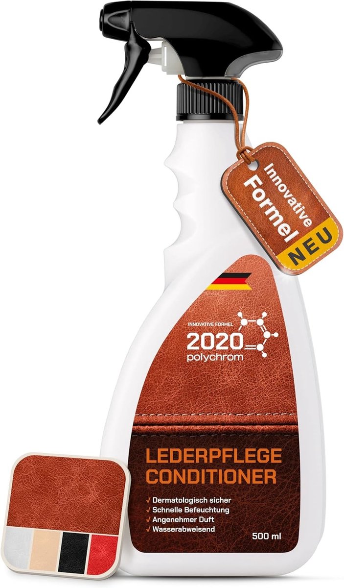 Leerverzorging - 500ml - Veilig voor de Huid - Hydraterende Formule - Voor Meubels en Tassen