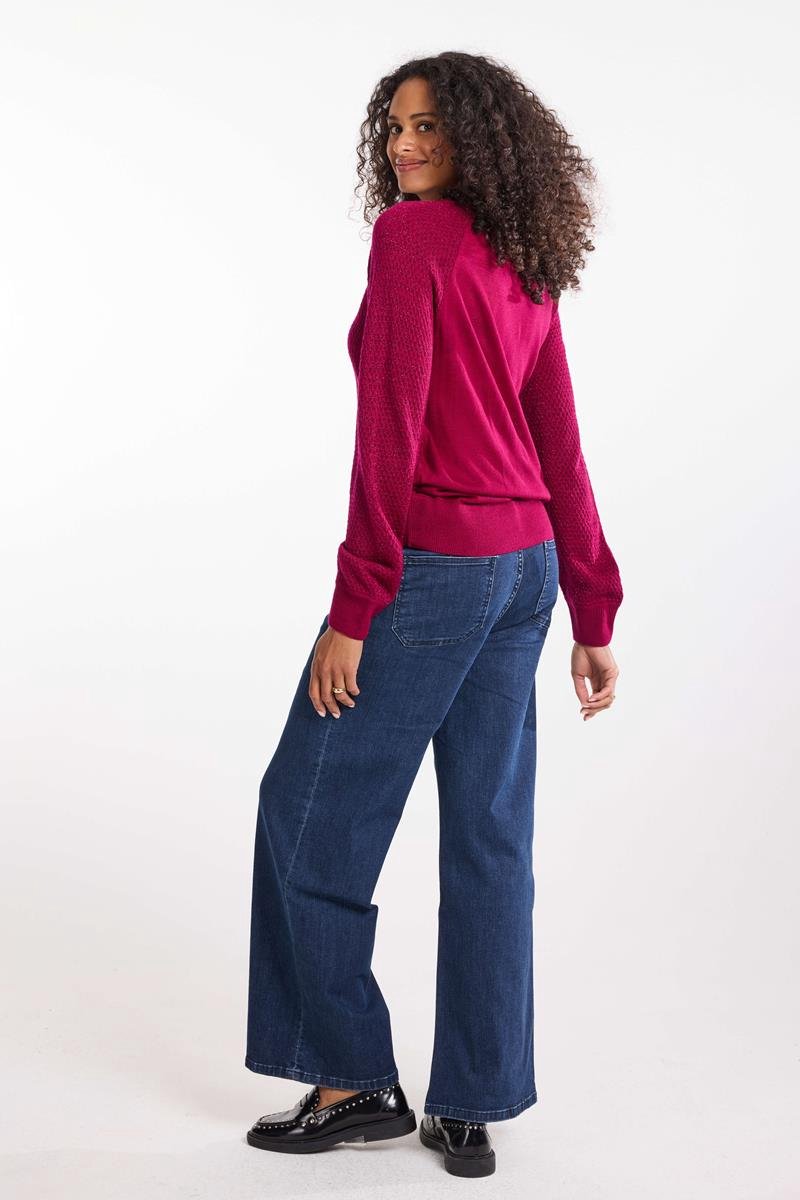 DIDI Dames Pullover Sign Red plum maat 38