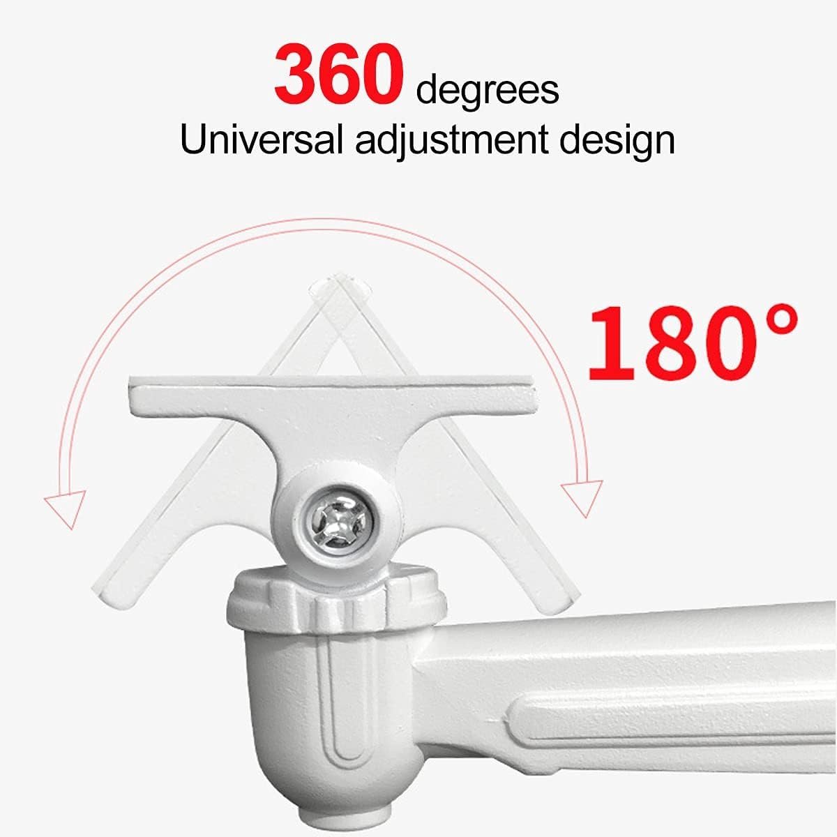 Wand-plafondmontagebeugel 360° - universeel voor camera's - verstelbaar - optimale camerahoek - ShopVlot