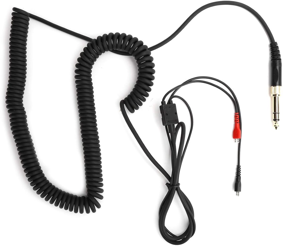 Hd 25 Professional Replacement Headphone Coiled Cable with Adapter for HD25/HD560/HD540/HD430/HD250 - ShopVlot
