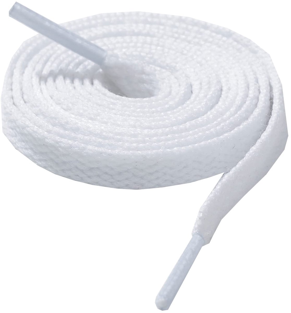 CCSOFTIME 1 Paar Platte Wit Schoenveters,ø 8mm Veters voor Sneakers,Loopschoenen,Sportschoenen,Gymschoenen,Air Force - ShopVlot