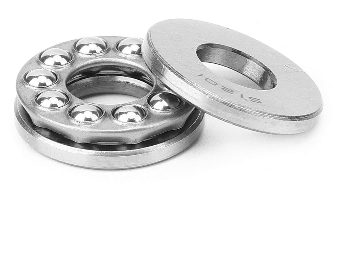 5pcs 51201 Axial Ball Pressure Bearing, High precision bearing steel Low Noise A Column Airplane Thrust Industrial - ShopVlot
