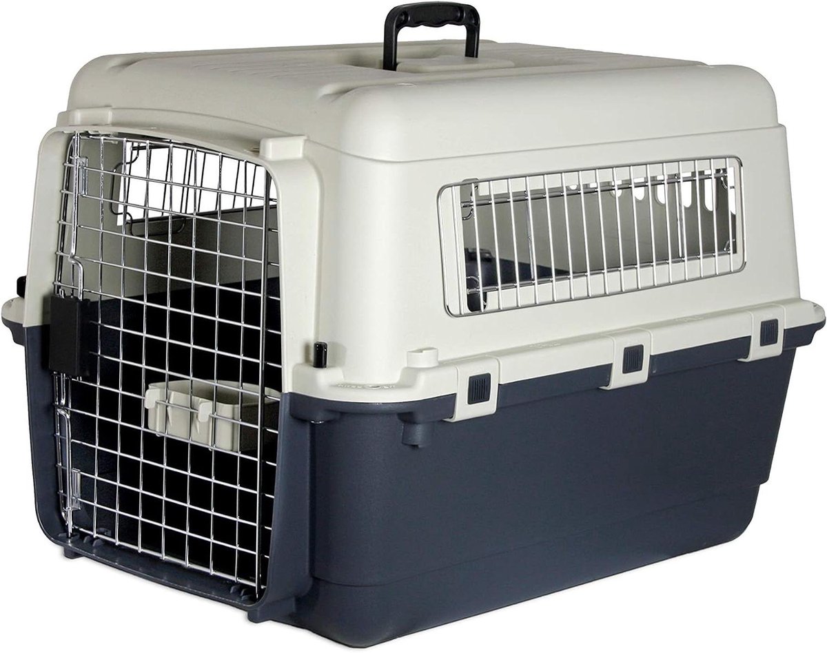 Transportbox - Reismand Huisdier - Veilig Transport - Europees Goedgekeurd - 68 x 51 x 47 cm - Multicolor