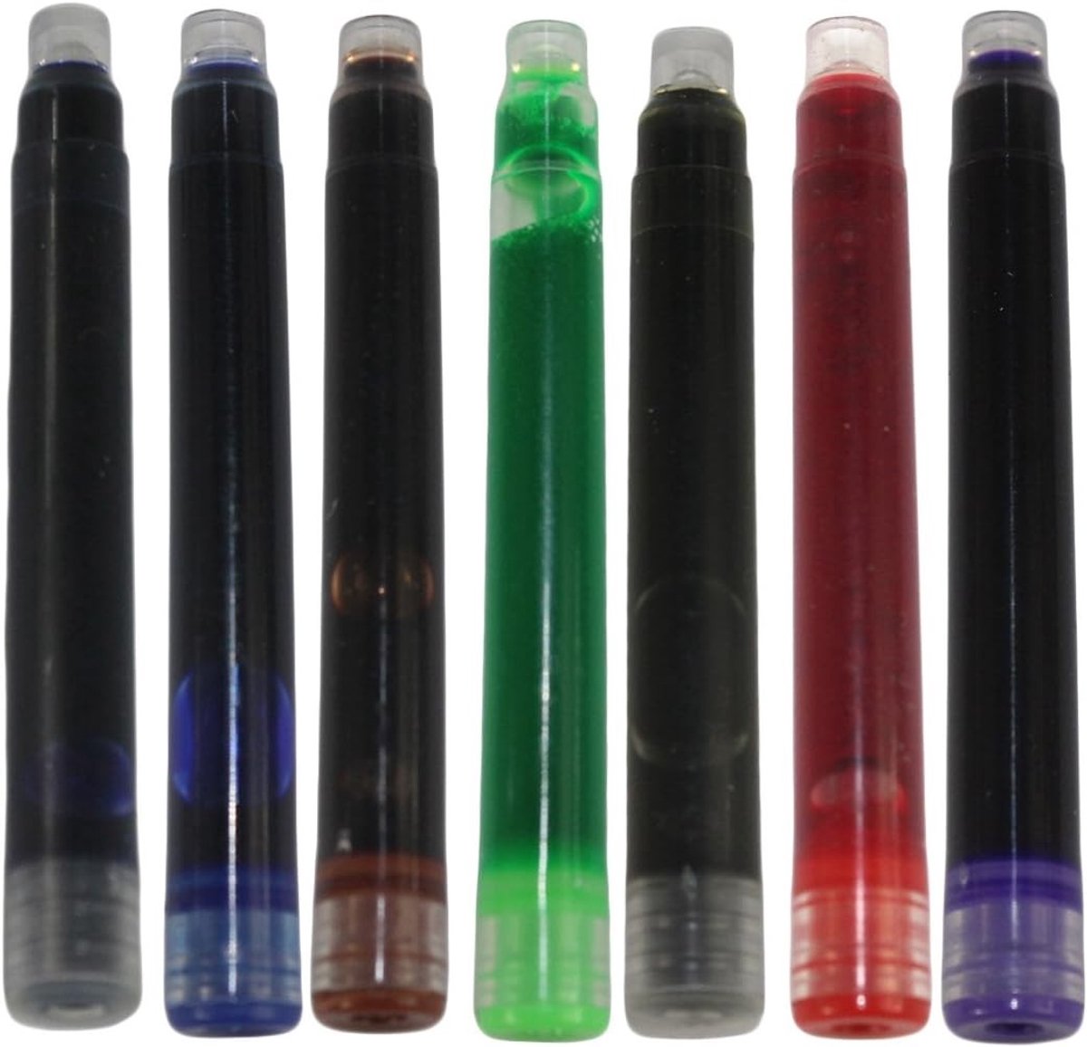 Complete Vulpen Set met 35 Stuks in 7 Kleuren - Inclusief Internationale Maten en Accessoires
