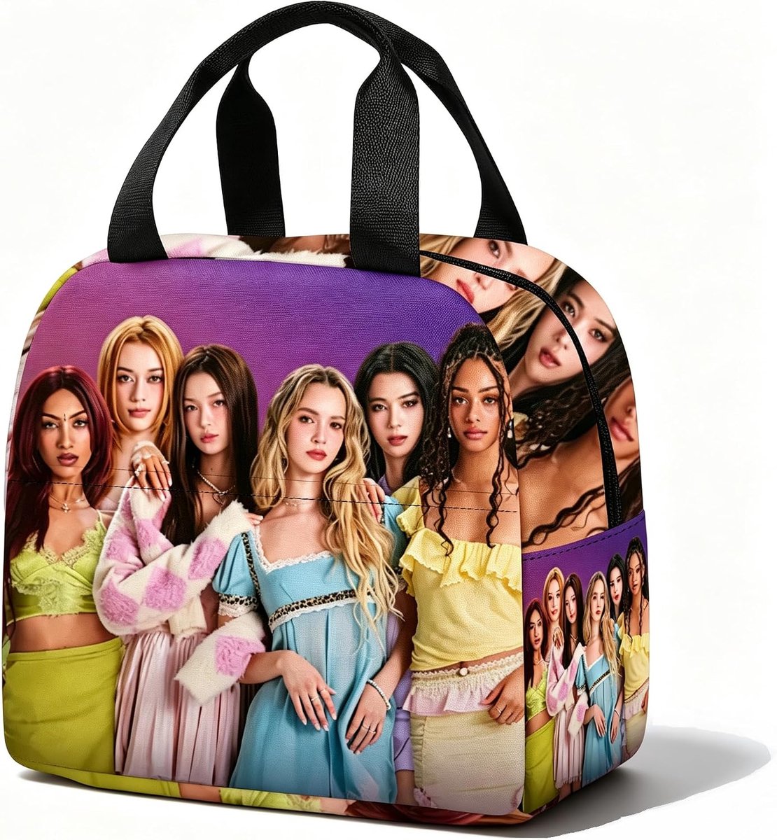 Katsseye Merch Lunch Bags 5L,Katsseye Cooler Bag with Compartments - ShopVlot