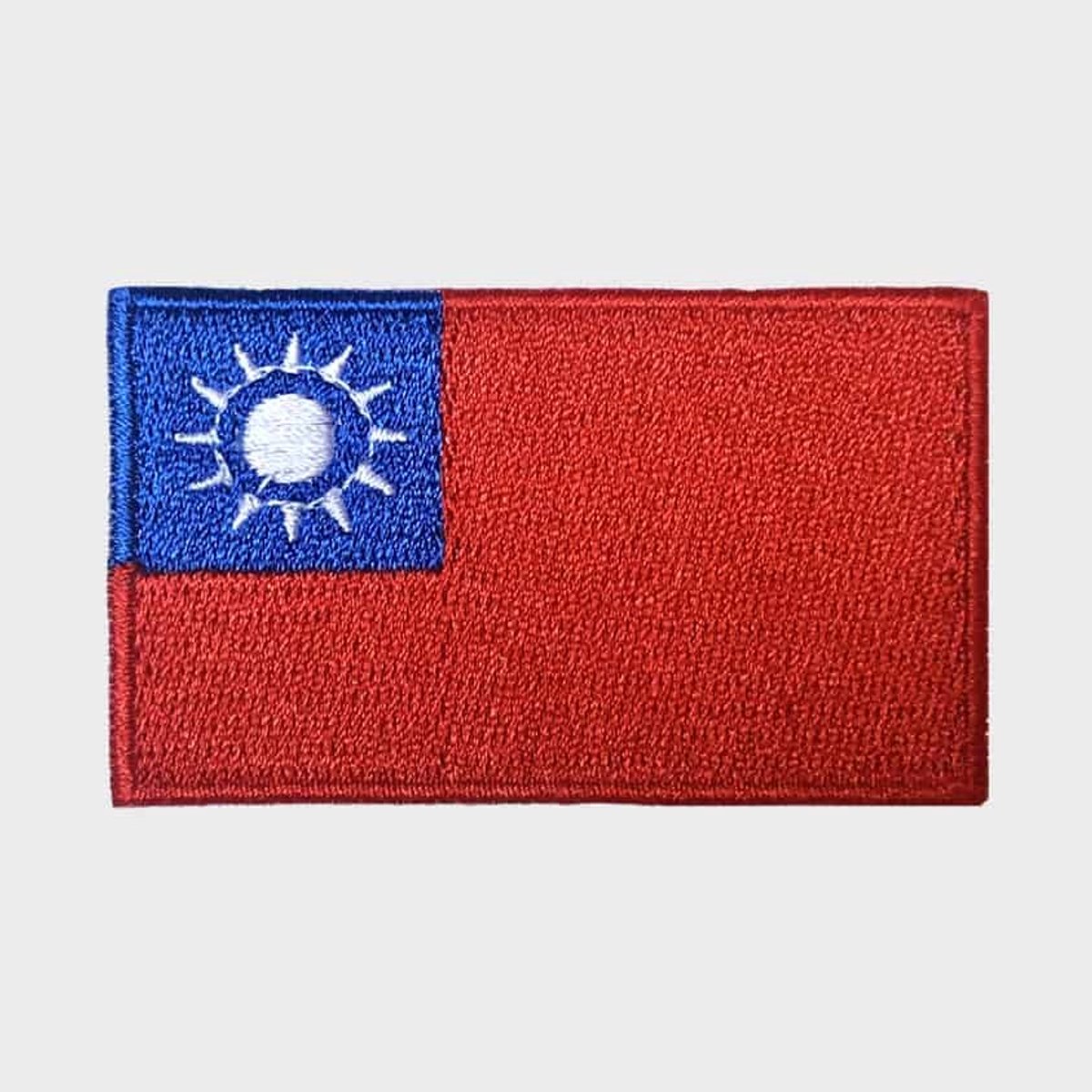 Patchy® – Taiwanese Vlag Strijk Embleem Patch 6.5 x 4 cm