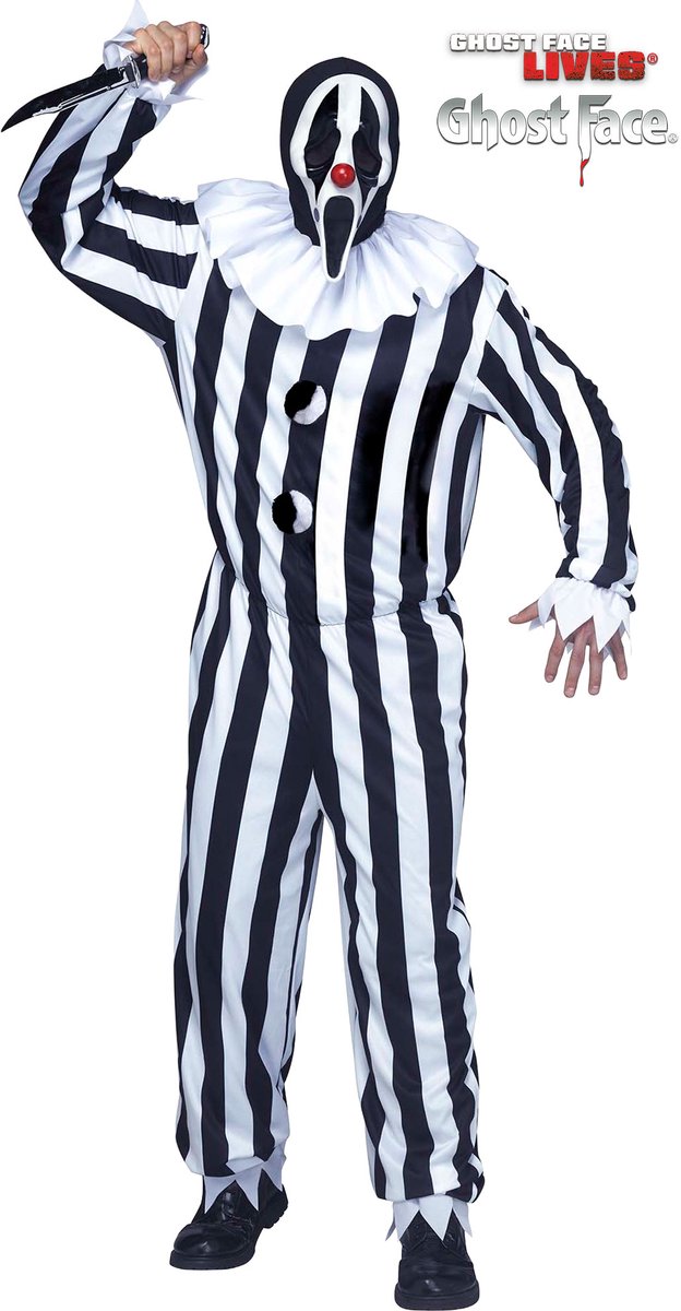Ghost Face® Scream Clown Kostuum
