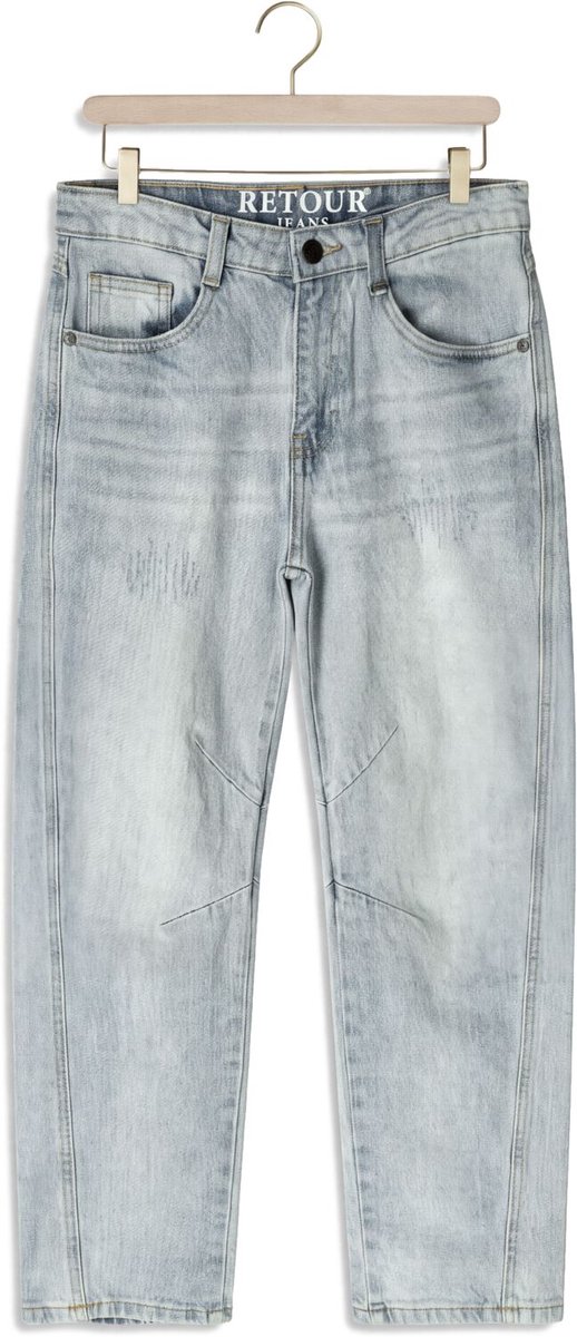 Retour Pippa Jeans Meisjes - Broek - Lichtblauw - Maat 152