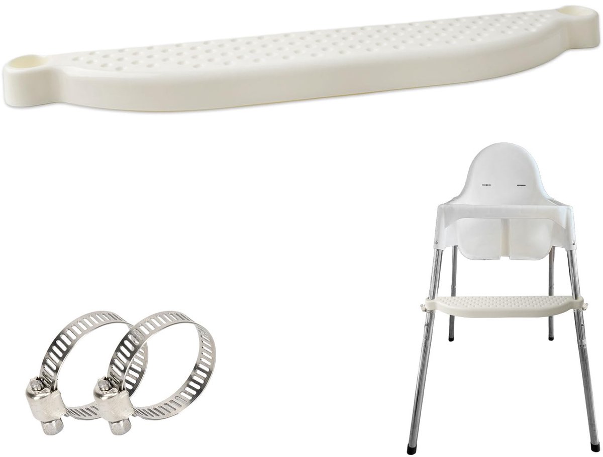Hoge stoel voetsteun - compatibel met IKEA Antilop - stabiele stoelaccessoires - verhoogt comfort voor kinderen - ShopVlot