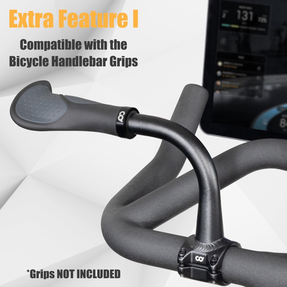 Stuurverlengers indoor hometrainer - peloton compatibel - verbeterde grip - ideaal voor intensieve trainingen - ShopVlot