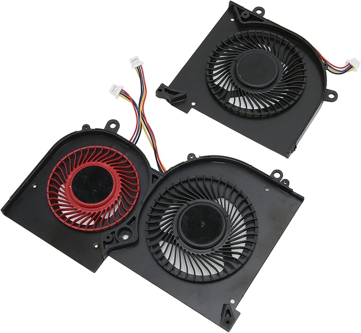 Laptop Koelventilator Vervanging voor CPU en GPU, Geschikt voor MSI GS65 en MS 16Q2, Efficiënte Koeling voor Gaming en Werkgebruik