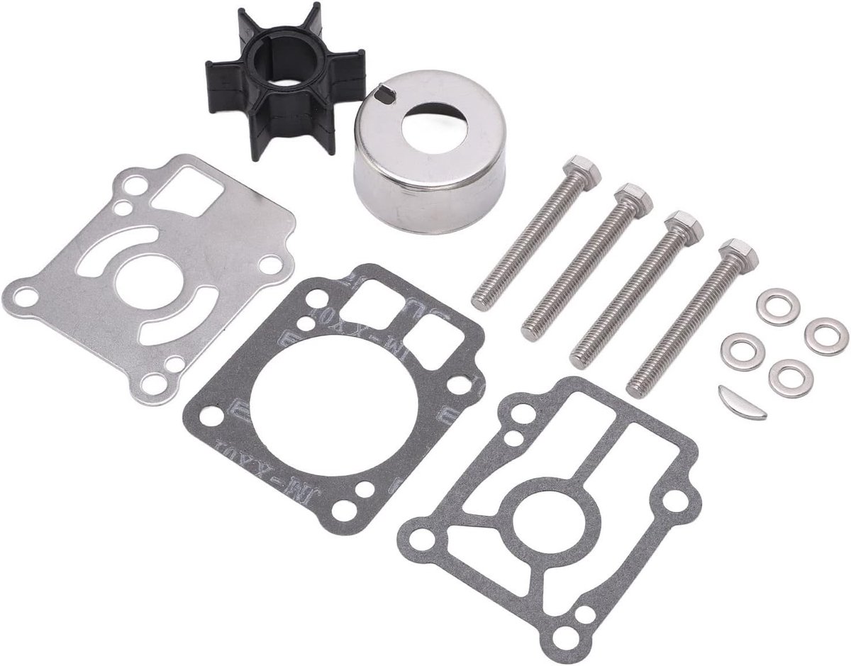 Waterpomp Reparatieset voor 2-Takt Buitenboordmotoren - Geschikt voor Tohatsu M40C, M25C3, M30A3 en M30 - Hoogwaardige Impeller en Onderdeelset