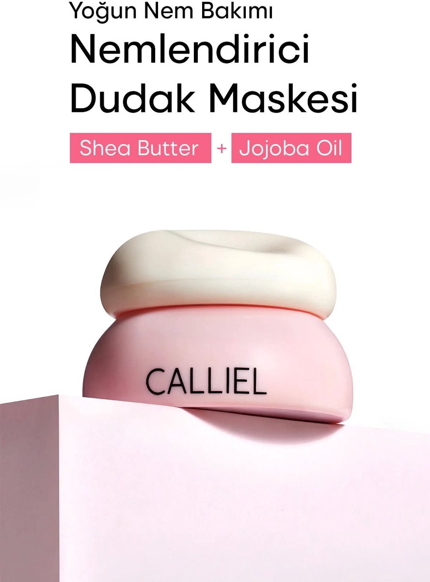 Calliel Lip Mask 01 – Hydraterend Lippenmasker met Shea Butter, Jojoba- & Kokosolie – Lipverzorging – Inclusief Applicator – 4 ml — cadeau in Verzorging - foto 3