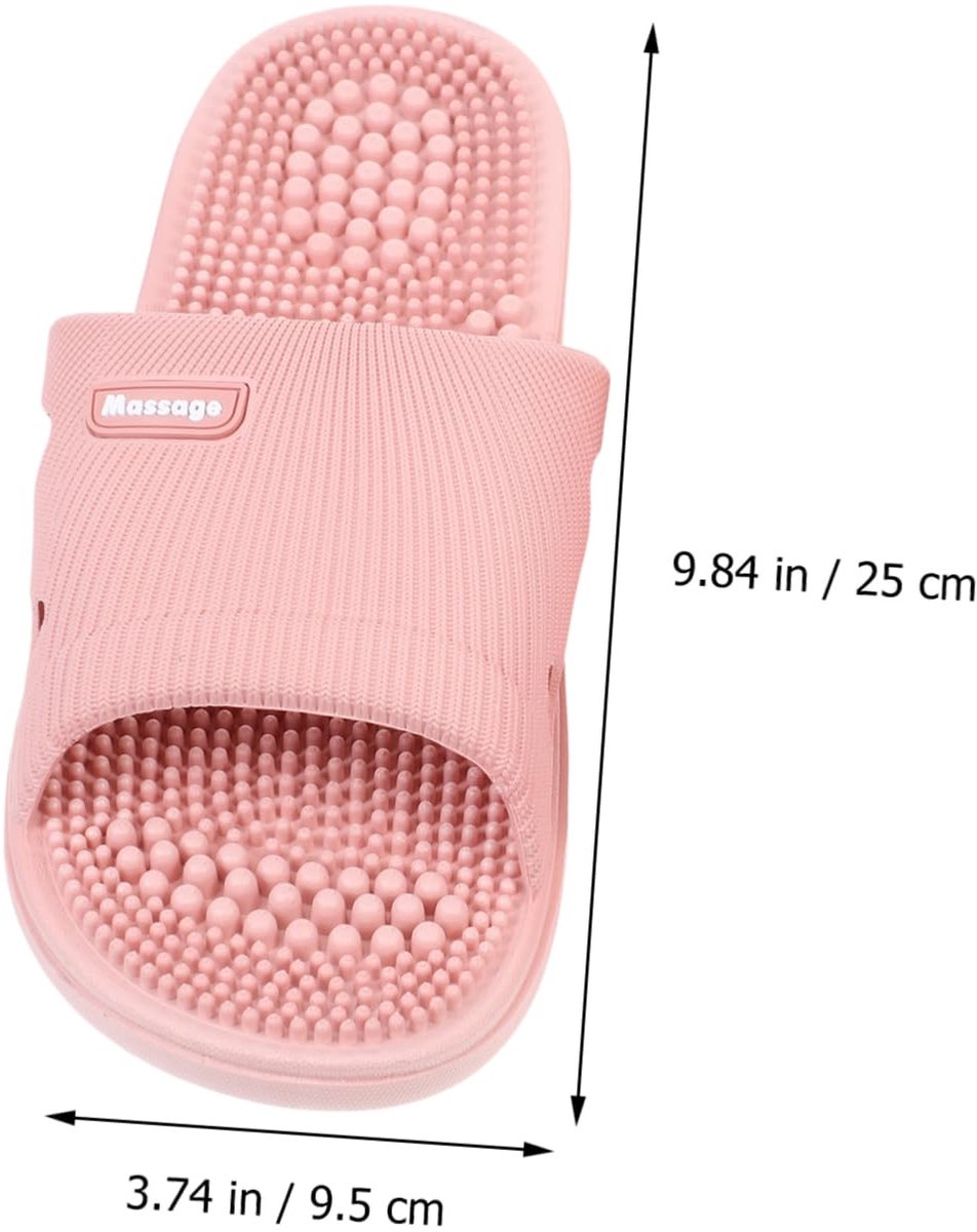 Pantoffels voor voetmassage - Acupressuur met open tenen - Ademend en comfortabel - Ideaal voor thuisgebruik - ShopVlot