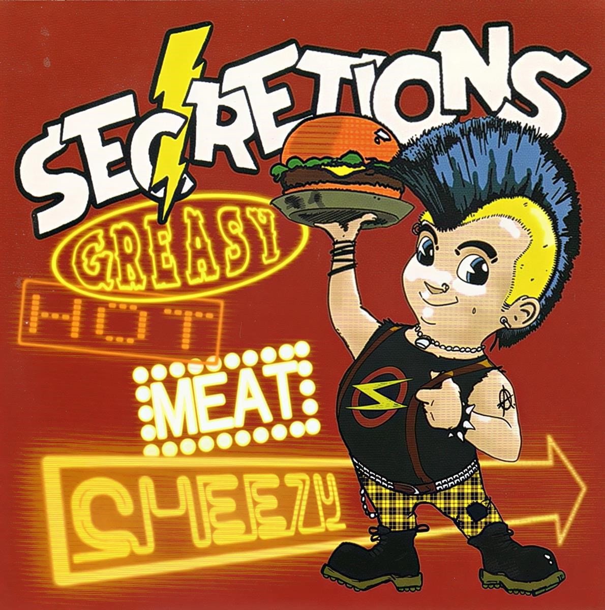 Secretions - Greasy Hot Meat Cheezy (CD)