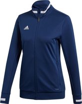 Adidas Team 19 Dames Track Jack - Jassen  - blauw donker - S