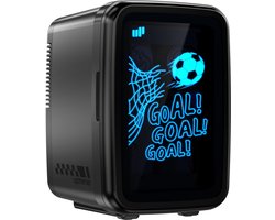 Mini-koelkast 4 l - 7 kleuren led - koelen en warm houden - ideaal voor kantoor en auto - Luxento