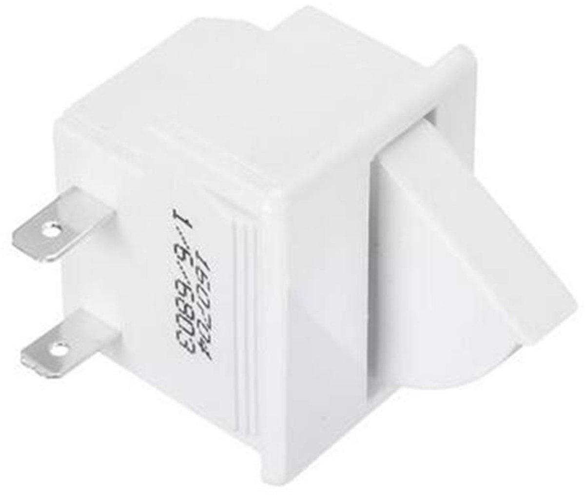 5A AC 125V 2Pin Deur Lamp Schakelaar voor Koelkast - Vervangingsonderdeel voor Koelapparatuur, Energiezuinig en Duurzaam