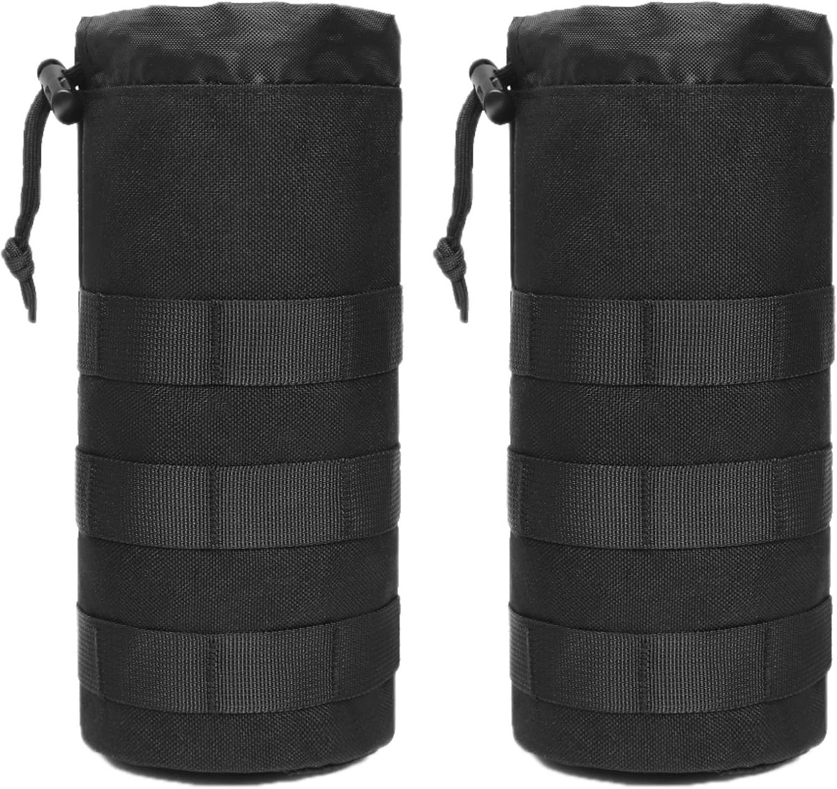 Tactische Fleshouder voor Molle Systeem, Waterfles Tas voor Wandelen, Fietsen en Kamperen, Duurzaam en Lichtgewicht Ontwerp