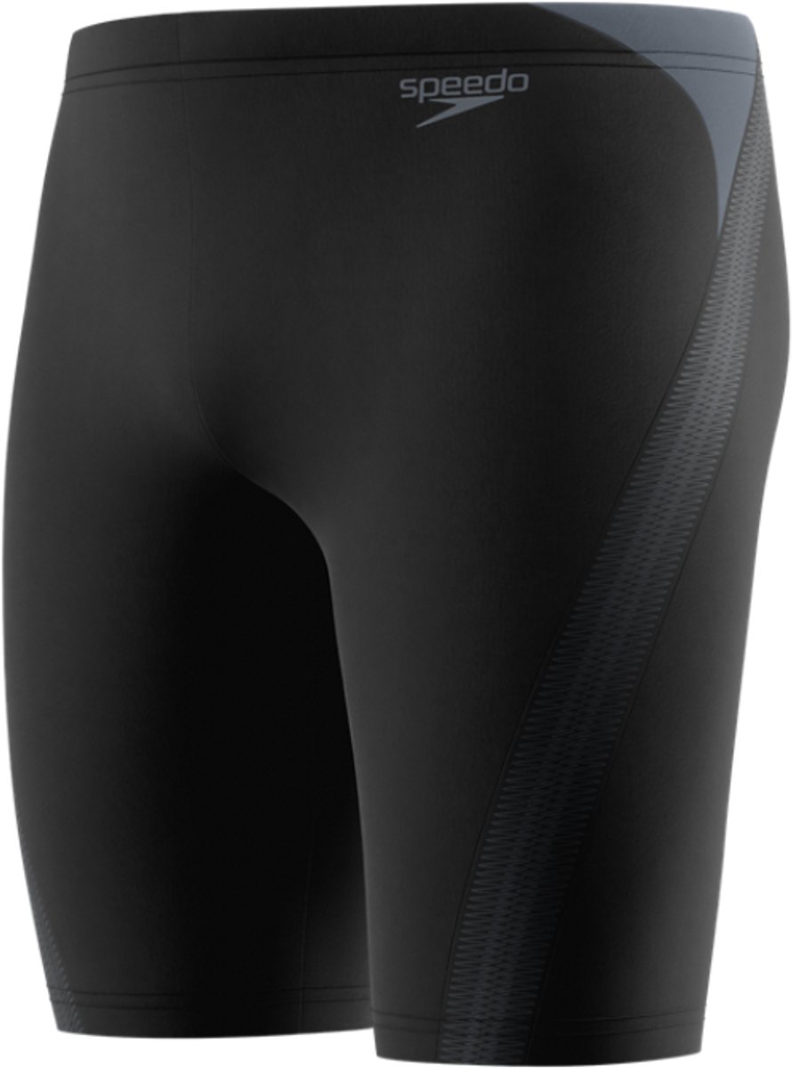 Speedo Heren Zwemjammer HYPER BOOM SPL Zwart/Grijs