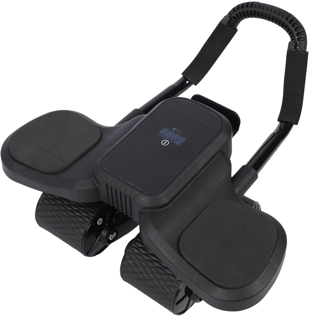 Abdominal Wheel met Automatische Terugslag en 4 Wielen voor Effectieve Thuis Training en Spieropbouw