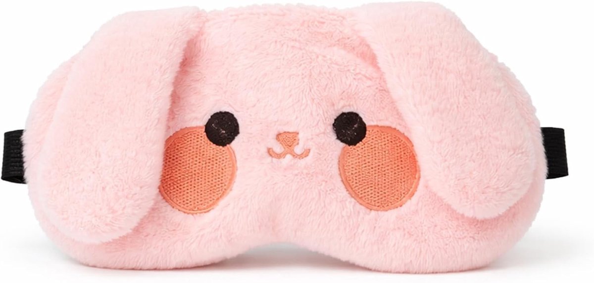 Zachte Pluche Slaapmasker met Grappige Emoticons - Ideaal voor Thuis, Reizen en Ontspanning voor Kinderen en Volwassenen