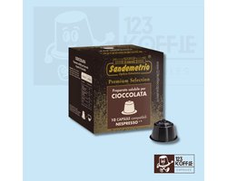 Chocolade koffie capsules Nespresso 10 st. Sandemetrio