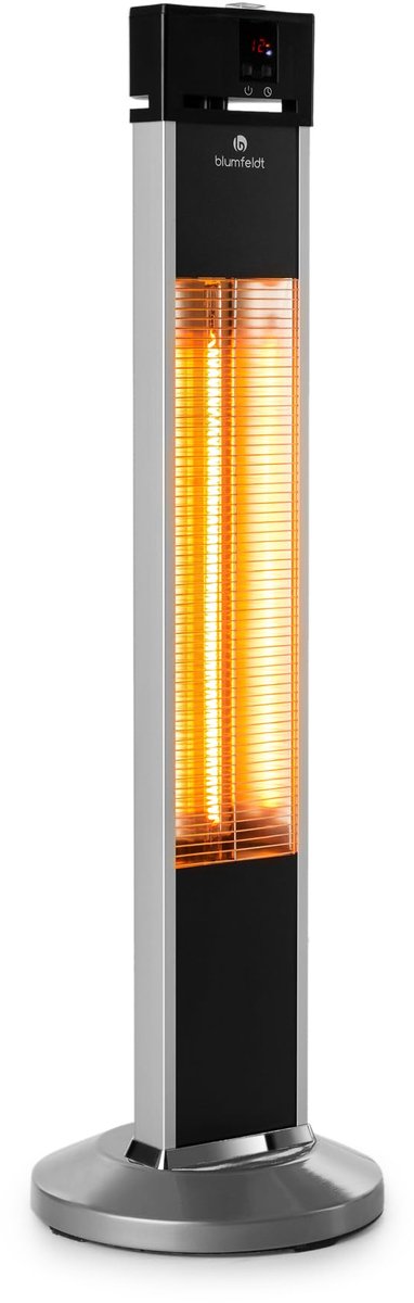 straalkachel 2000 watt - infraroodstraler - spatwaterdicht - verwarmt snel en efficiënt - ShopVlot