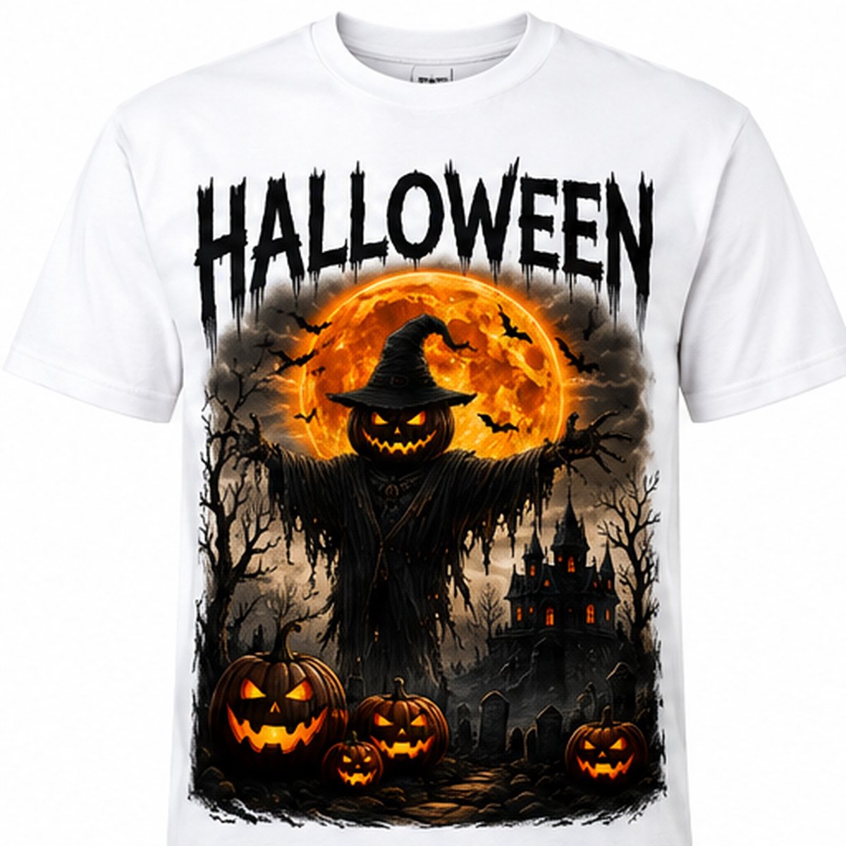 Craft Zappy Halloween T-shirt - Unisex White - M