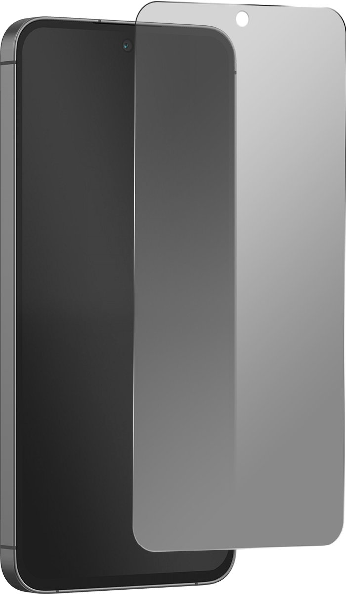 Eiger, Anti-Spy Privacy Glas geschikt voor Galaxy S24 FE / A36 / A56 2.5D, Transparant zwart