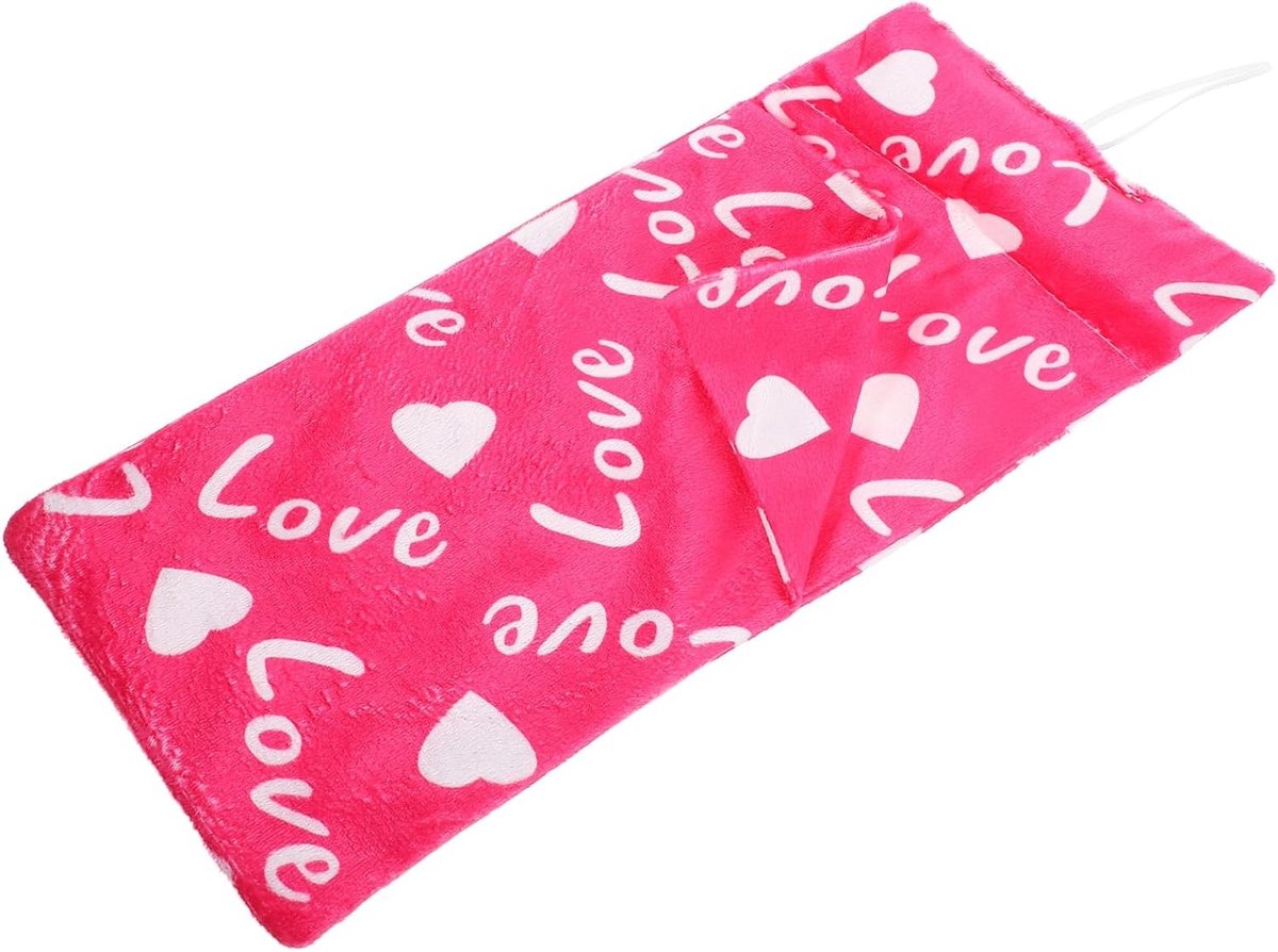 Doll Sleeping Bag voor 11.5 Inch Poppen, Compact Ontwerp, Vervangbaar en Ideaal voor Slaapkamer Decoratie