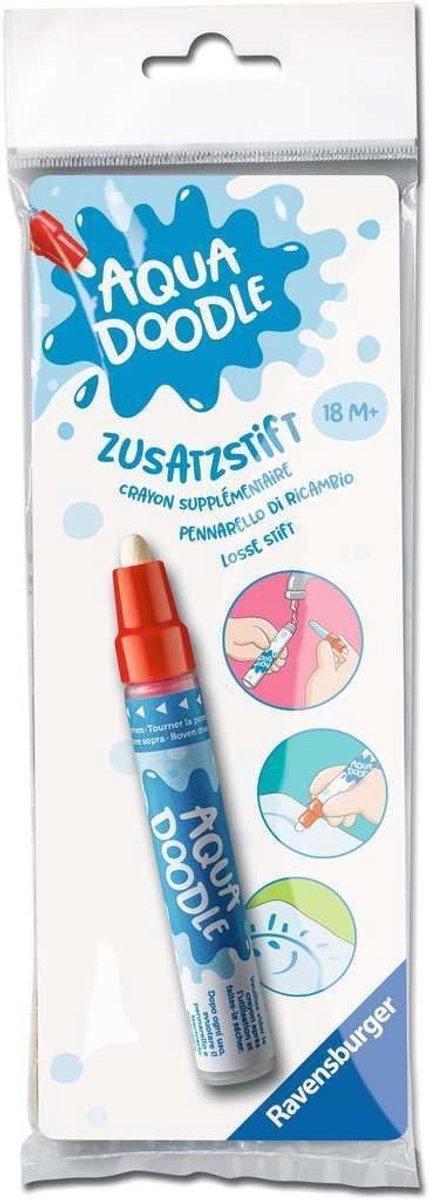 Thijox - Aquadoodle extra pen - Vlekvrije waterstift voor kinderen - Creatief schilderen met water - Accessoires voor Aquadoodle schildersets - Geschi