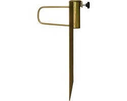 Thijox - CampAir Parasolhouder Grondpen 46 cm - Ø 41 mm - Stevige parasol bevestiging voor strand, tuin, picknick en buitensporten