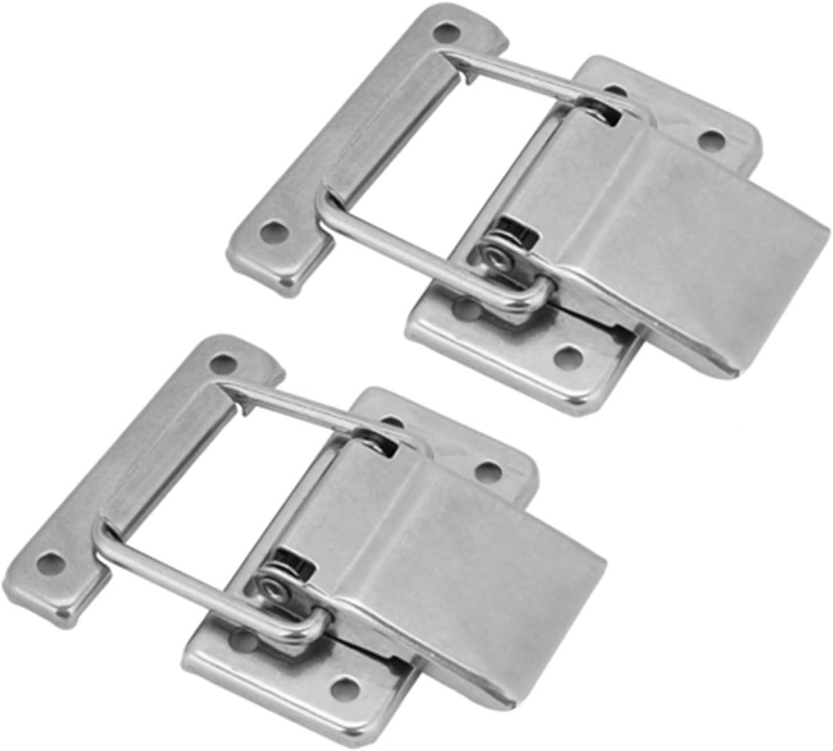 RVS Latch Hasp Catch Toggle - 2 Stuks voor Deuren en Poorten, Duurzame Beveiliging en Hardware