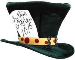 Alice In Wonderland Gekke Hoedenmaker Hoed