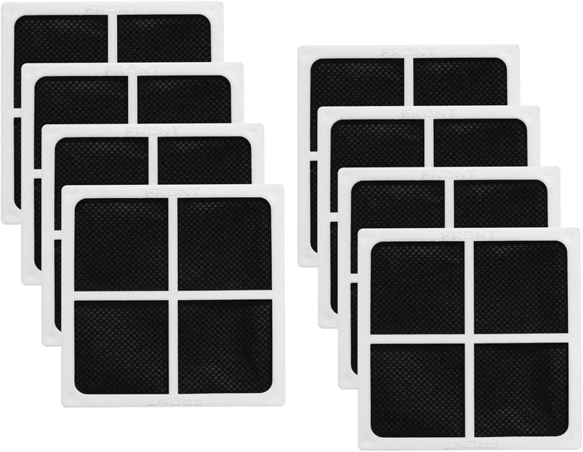 8-Pack Luchtfilter voor Koelkast met Antibacteriële Technologie en Compatibiliteit met Diverse Modellen zoals ADQ73214405 en ADQ73214408