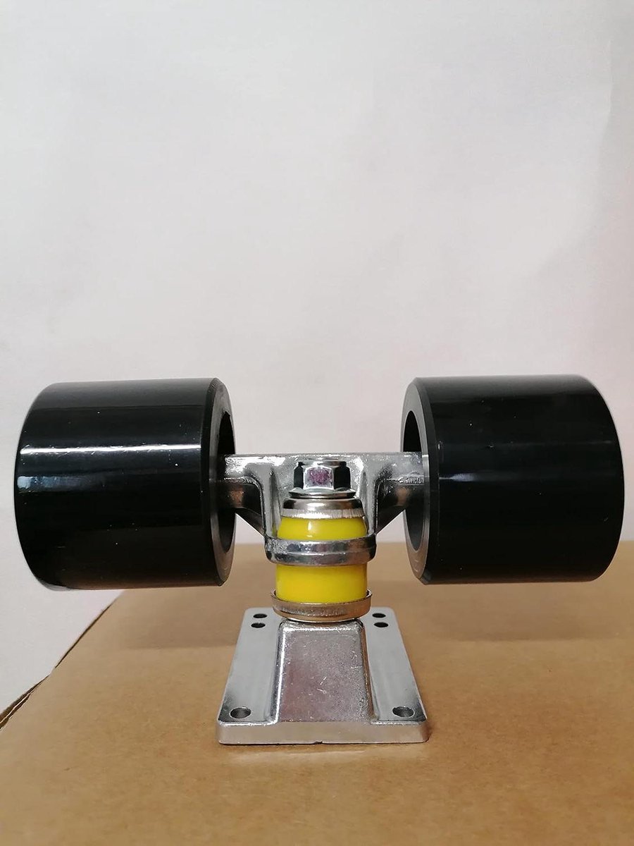 Cruiser Skateboard Longboard Compleet Comfortabel Rijden Offroad Wielen 70x20cm Houtkleur